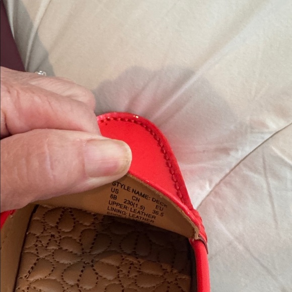 Kate Spade ♠️ New York NWOT coral deck loafers - Picture 7 of 8